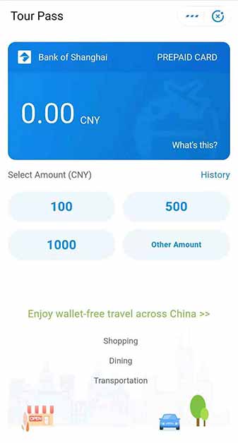 Use Alipay Tour Pass on your China tour