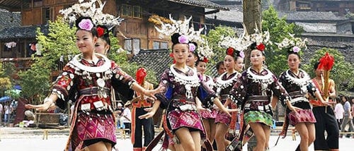 Datang Short Skirt Miao Village