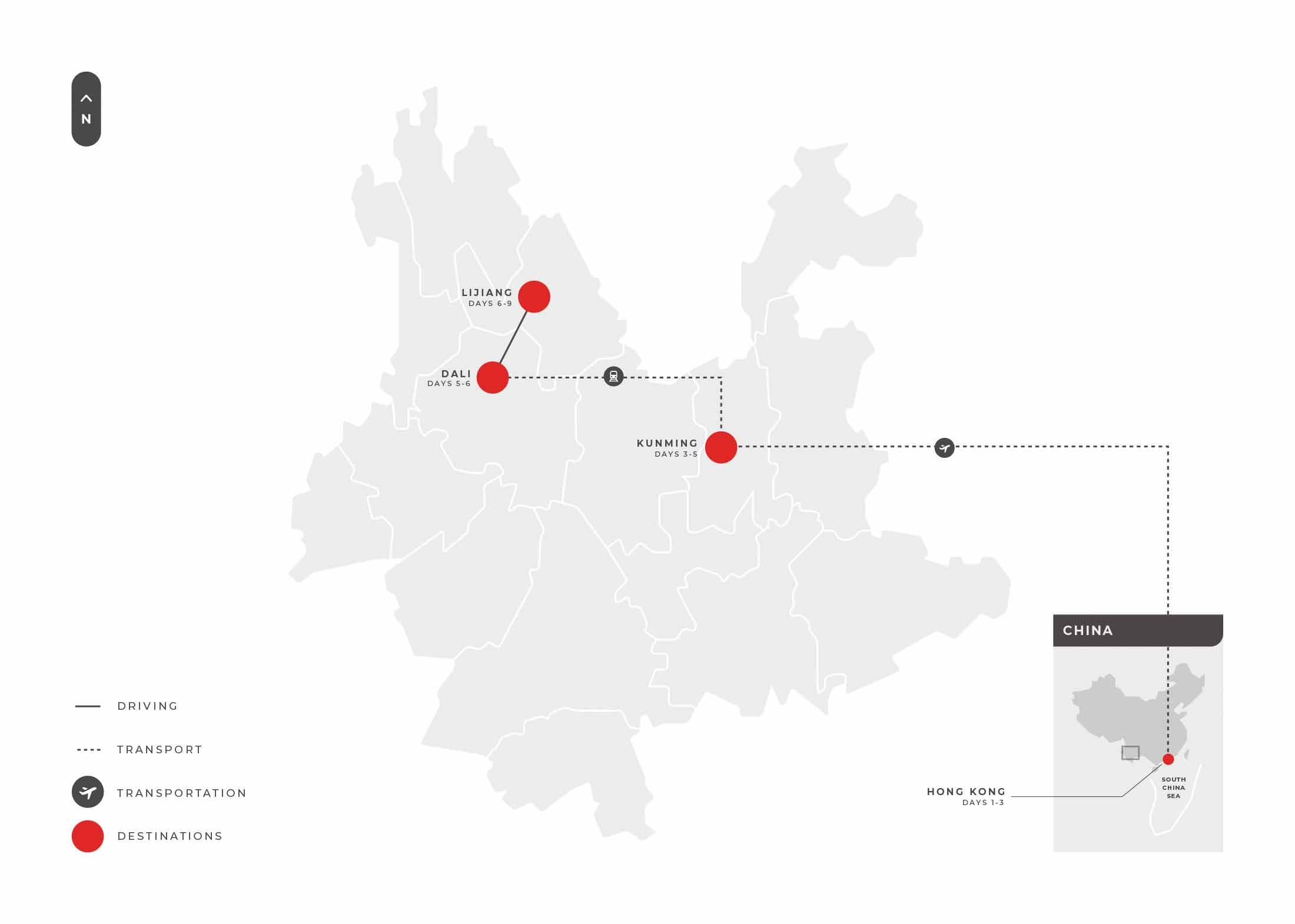 Hongkong 9 Days (hong Kong + Yunnan Highlights) S
