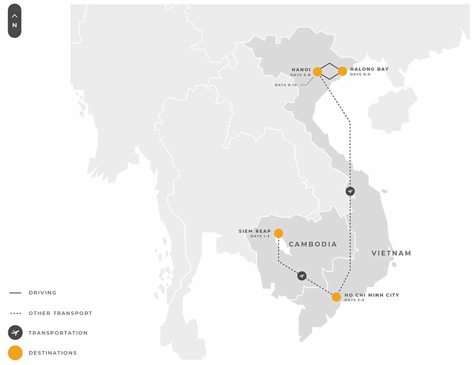 Indochina 10 Days Cambodia And Vietnam